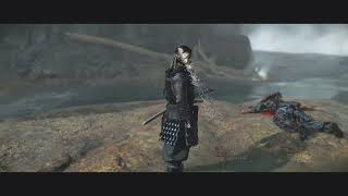 Ghost of Tsushima waterfall ninja Lethal+ difficulty screenshot 4