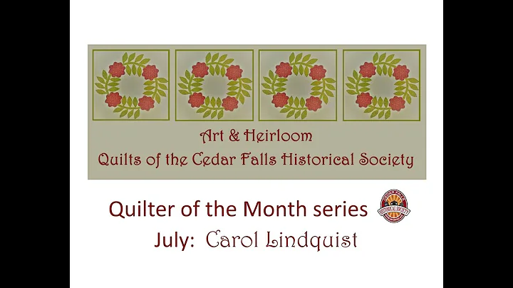 Quilter of the month: July  Carol Lindquist