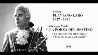 Tenore FLAVIANO LABÒ - La forza del destino " O tu che in seno agli angeli" (scena e aria) - 1956