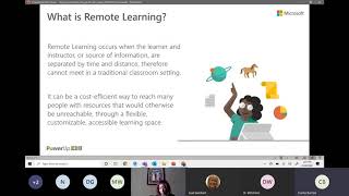 Webinar 1 Staying connected with remote learning through Microsoft Teams and Office 365