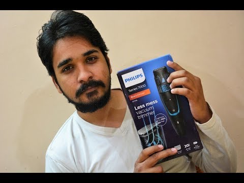 philips vacuum beard trimmer bt7501