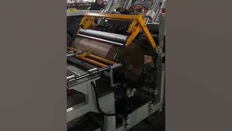 Automatic fiber drum making machine