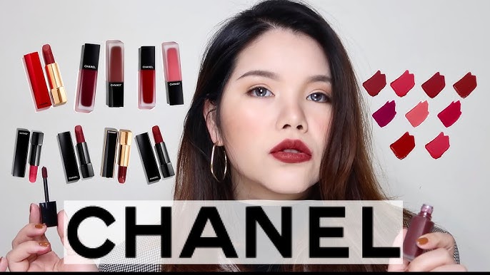 ENG) MY MOST FAVOURITE LIPSTICK TEXTURE EVER!! // Chanel Rouge Allure Velvet  // Review 