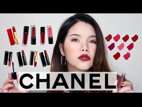 Lipstick Try on| 2019 Chanel Lipstick FAVS!