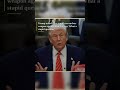 During media interaction, a journalist asked US President Donald Trump.....