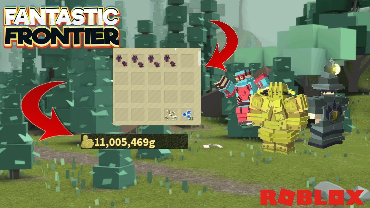 Roblox Fantastic Frontier Op Money Farm 10 Mil Per Hour Youtube - roblox fantastic frontier money glitch