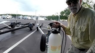 Extend the life of your boat trailer in two short minutes  March, 2018