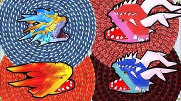 Snake Clash! .io - MAX LEVEL! Epic Snake Clash.io Gameplay! #397