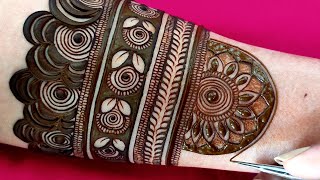 bridal 3D Floral Henna Design |Simple Bridal Mehndi Design Mehndi | सुंदर मेहंदी डिजाइन Rose