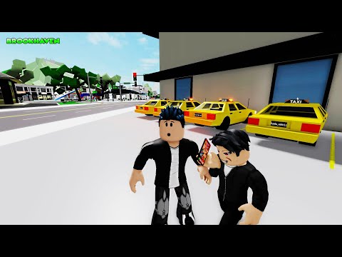 😈 SOYGUNCULAR HAPİSHANEDEN ÇIKTI TAKSİCİ OLDU !!! 😱 | ROBLOX BROOKHAVEN RP