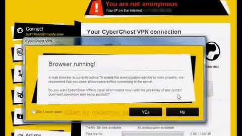 How to be Completely Anonymous on the Internet using CyberGhost  "BE A GHOST ON THE NET"