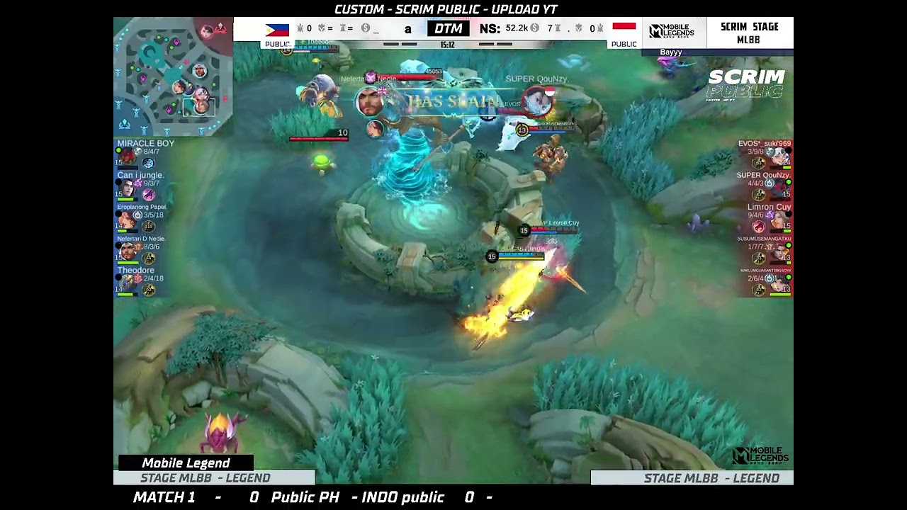 MATCH 1 - PH vs INDO  - win PH