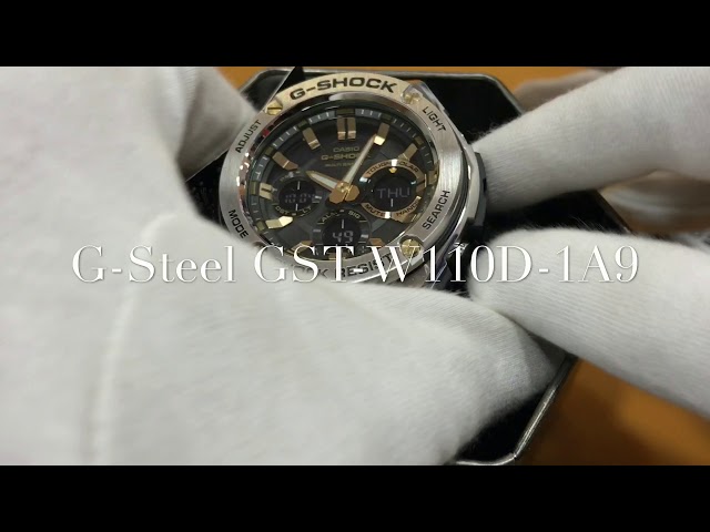 Casio G-Shock G-Steel GST-W110D-1A9ER - YouTube