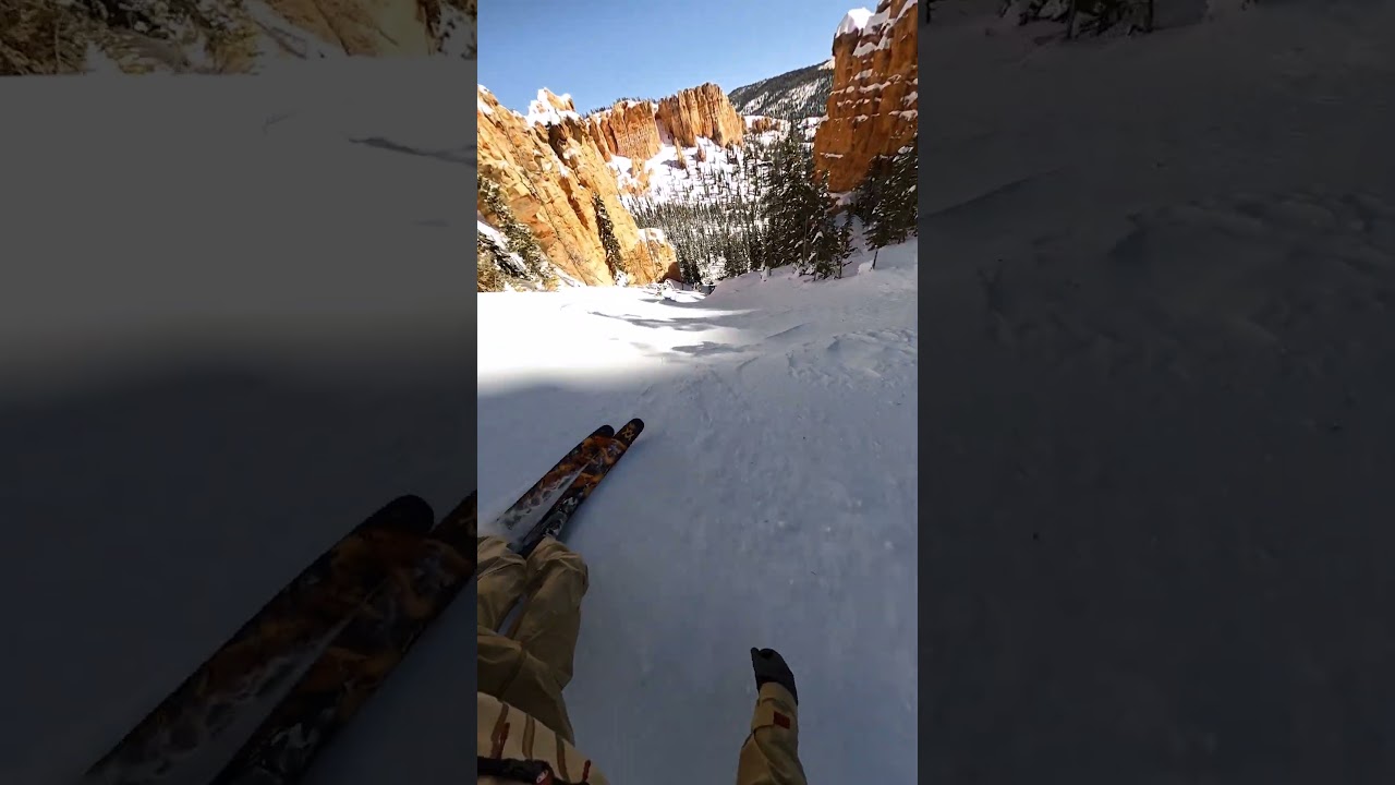 Most Scenic Ski Run Ever? 🎬 McRae Williams 