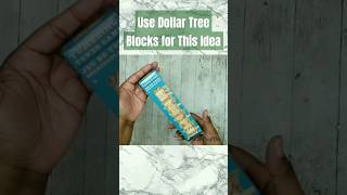 🌟 Grab Some Dollar Tree Wood Blocks for This Decor Idea! #dollartreediy #shesocraftdee #shorts