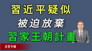 習近平疑似迫於中共內部強大壓力放棄習家王朝計畫！《真實中國》