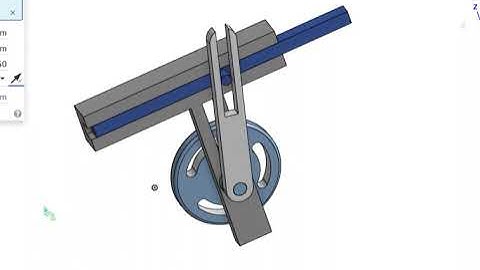 Quick return slider mechanism