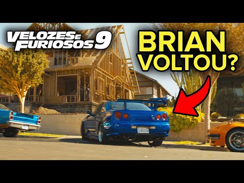 ELE VOLTOU? SKYLINE DO BRIAN NO NOVO TRAILER DO VELOZES E FURIOSOS 9