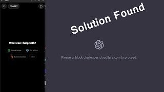 Please unblock challenges.cloudflare.com to proceed || Error solved