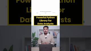 🔥Powerful Python Library for Data Analysts #dataanalysis #pythonprogramming #sql