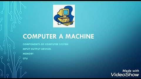 Computer A Machine Grade 4
