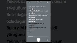 Koliva - Yüksek Dağlara Doğru (Şarkı Sözleri) Speed Up 🎶 Resimi