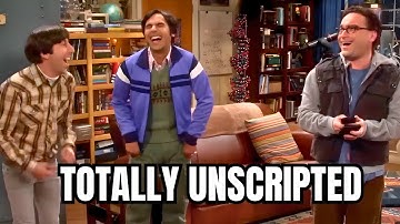 10 Times The Big Bang Theory Actors Went Off Script (and It Was Perfect)