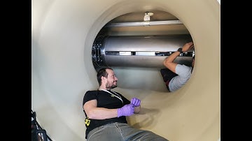 Timelapse No 2 - Insertion of the acceleration tube into main accelerator tank