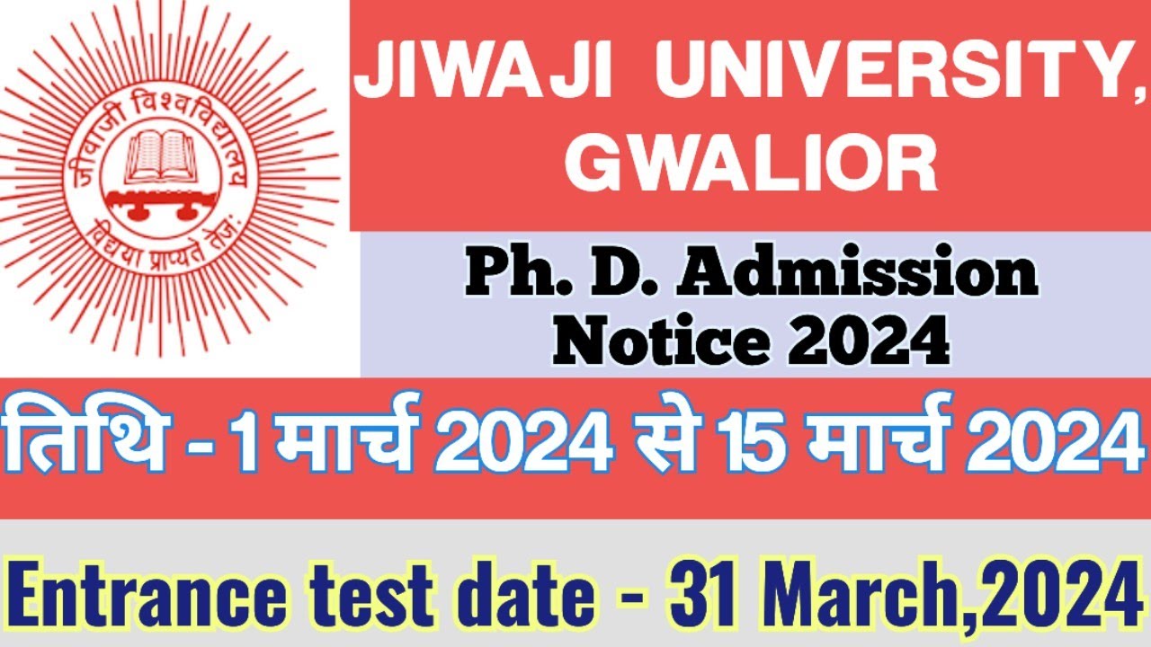 MJMC - Jiwaji University, Gwalior