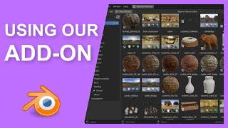 Installing and using our Blender Add-on