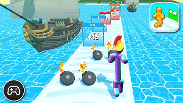 Tall Man Run - Gameplay Walkthrough Part 36 - Casual Game Levels 291-294 (iOS, Android)