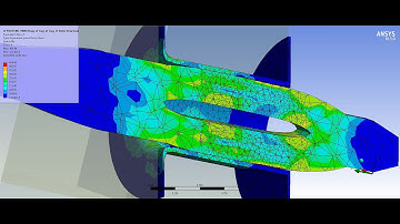 ANSYS WB Static Structural FEA - Insertion simulation of a press-fit pin into the via hole of a PCB