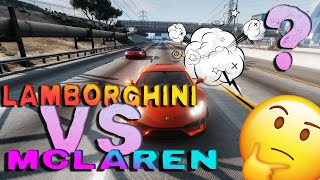 それはSですか...?! | ランボルギーニ VS マクラーレン | | BeamNG.Drive | #beamngdrive screenshot 3
