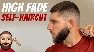 Blurry High Fade Self-Haircut Tutorial | How To Cut Your Own Hair