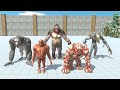 GRABBERS TEAM VS FACTION - Animal Revolt Battle Simulator