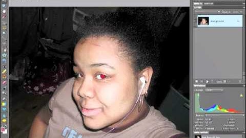 Adobe Photoshop Elements 9 - Remove Red Eye
