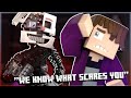 "We Know What Scares You" | Minecraft FNAF Music Video [Song by @TryHardNinja] (Animosity 4/5)