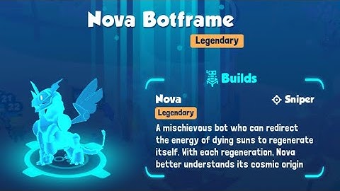 My first legendary bot! (Botworld Adventure 