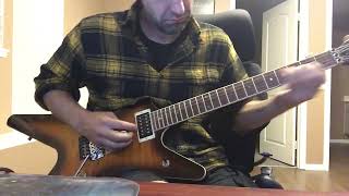 Brian Tichy Plays Eddie Van Halens ill Wait Solo Dog Time 3 drummers On Guitar