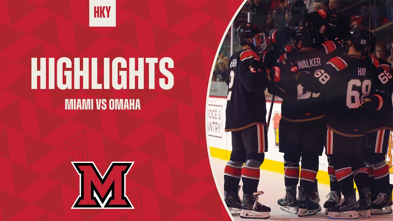 Highlights: Miami Hockey vs Omaha 1-16