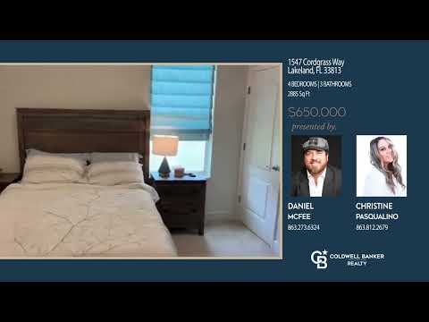 1547 Cordgrass Way, Lakeland, FL home video tour