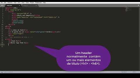 HTML 5 tutorial básico - Style and Semantics
