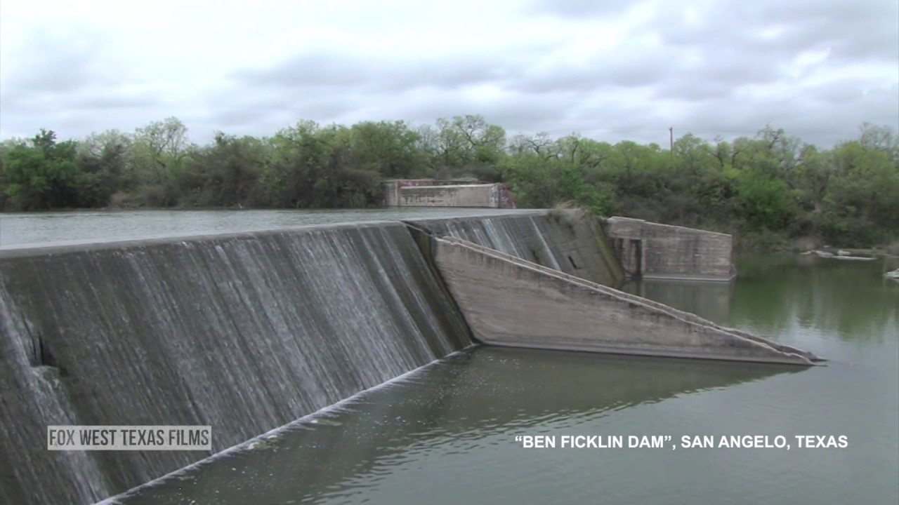 Moment of Zen: Ben Ficklin Reservoir on the Concho River