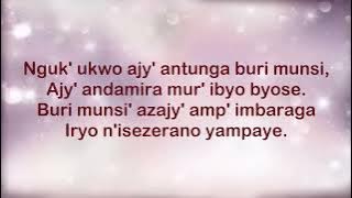 Ntabwo nkwiye kujya niganyira Lyrics