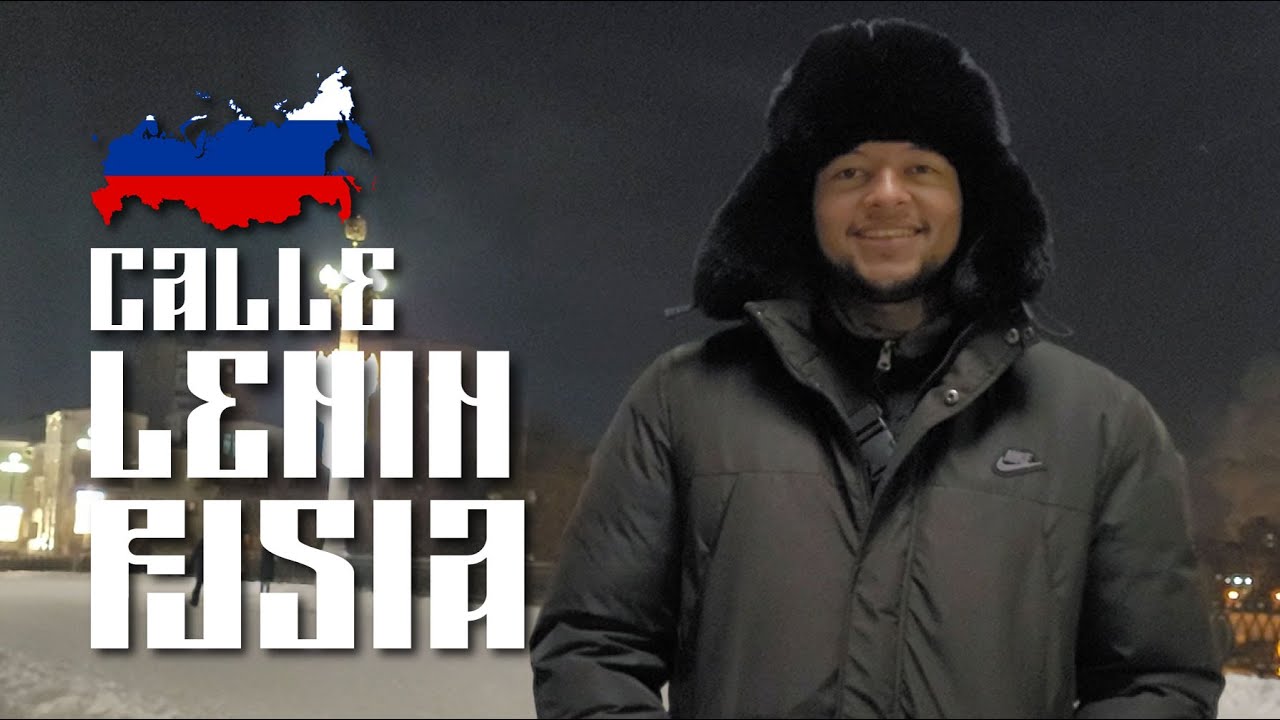 Un paseo por la calle Lenin en Oryol, Rusia