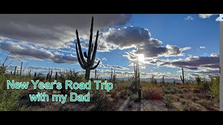 Mountains & Deserts & Snow, Oh My! A New Year's road trip with my dad through New Mexico and Arizona