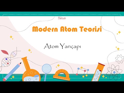 Atom Yarıçapı (Kovalent, Van Der Waals, İyon Yarıçapı) | Modern Atom Teorisi