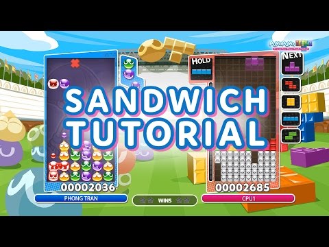Puyo Puyo Tetris: Sandwich Tutorial