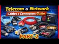 Telecom &amp; Network Cables Explained | Console, Loopback, E1, STM &amp; Ethernet | Complete Guide | Part-2
