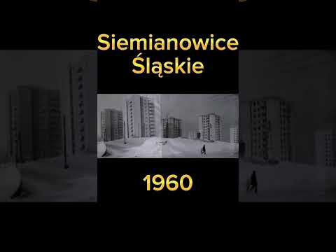 Jak zmieniały się Siemianowice Śląskie #shorts #historia #polska #miasto #śląsk